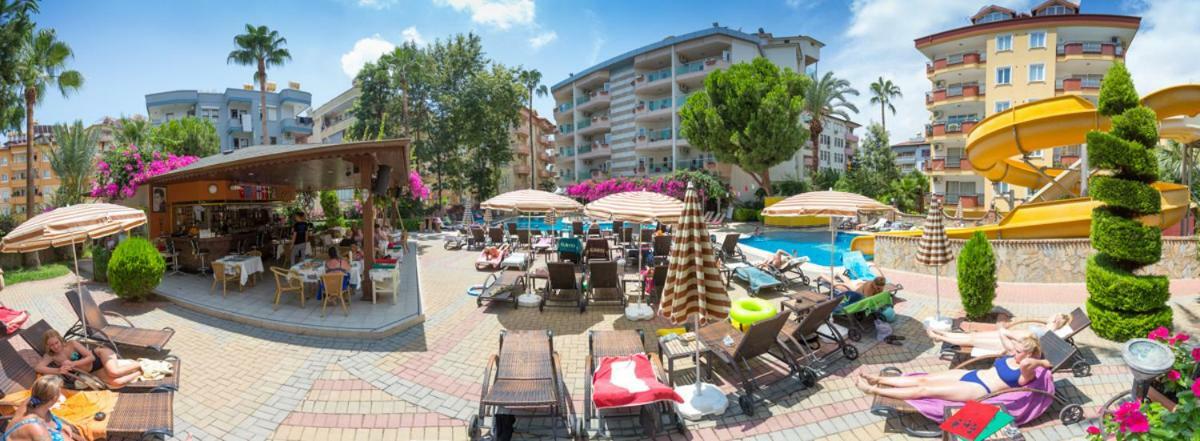 Erkaptan Apart Aparthotel Alanya Exteriör bild