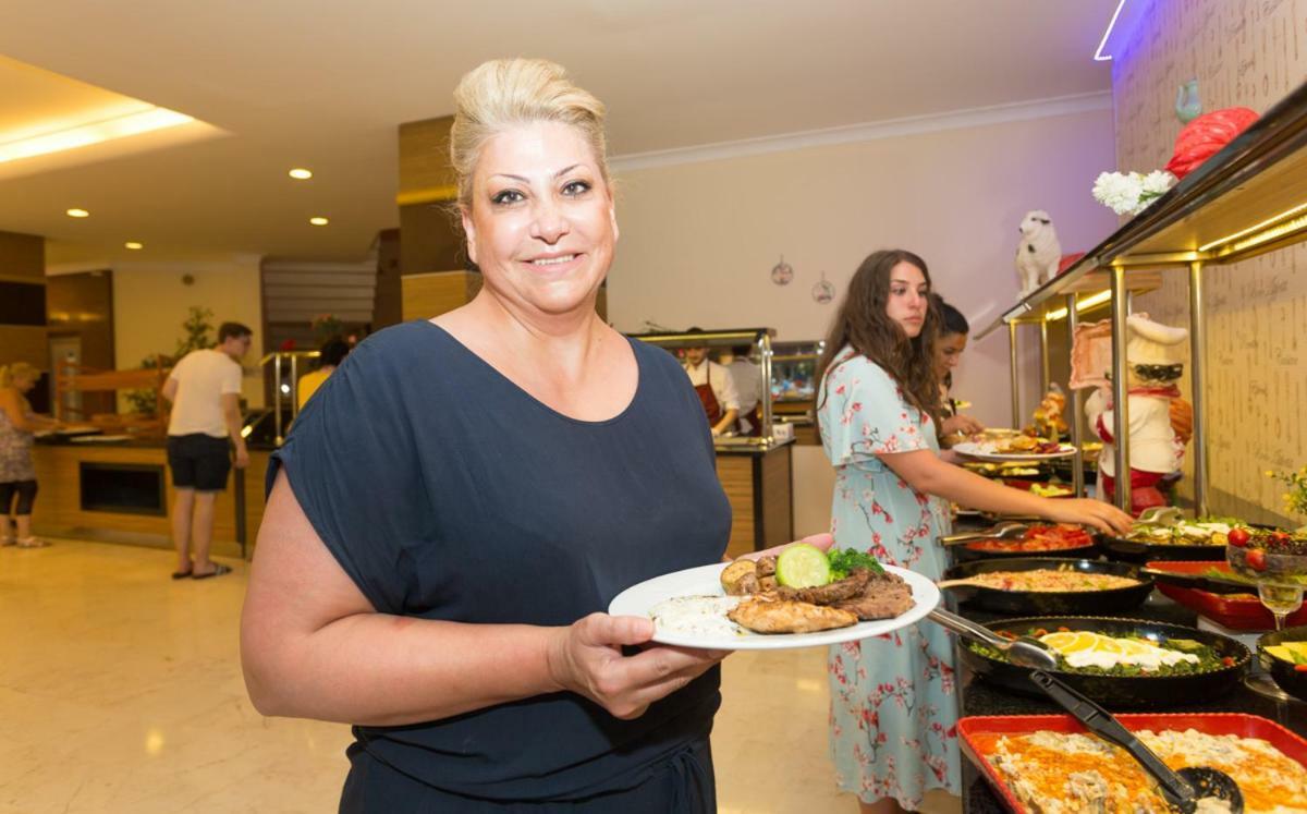 Erkaptan Apart Aparthotel Alanya Exteriör bild