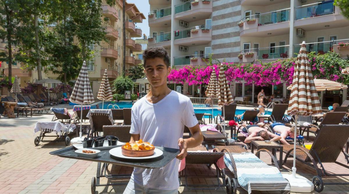 Erkaptan Apart Aparthotel Alanya Exteriör bild